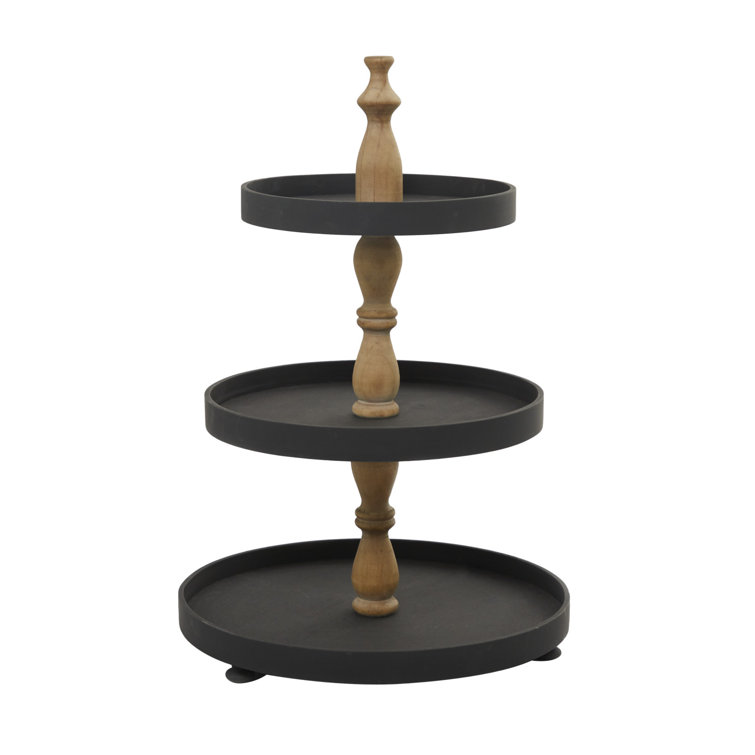 Rosalind Wheeler Wood Tiered Stand Wayfair